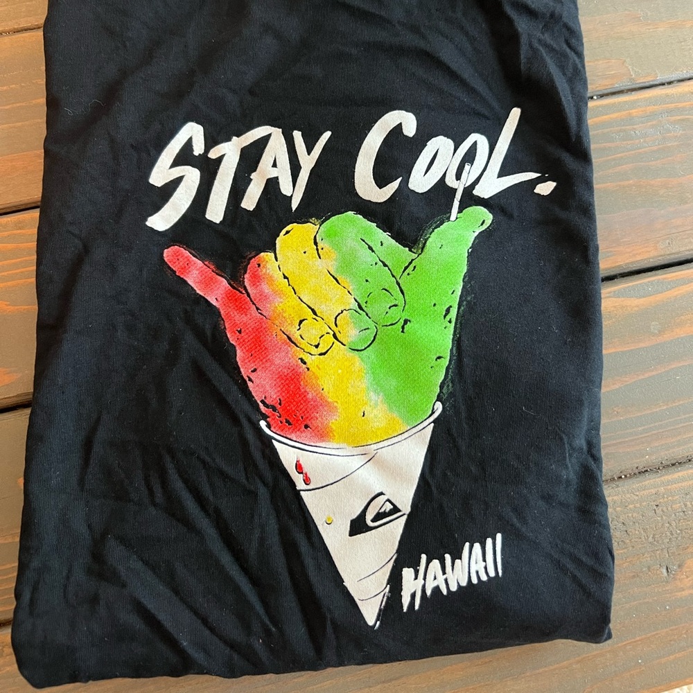 NWT Quiksilver Shaka Shave Ice Hawaii Shirt sz 2XL XXL